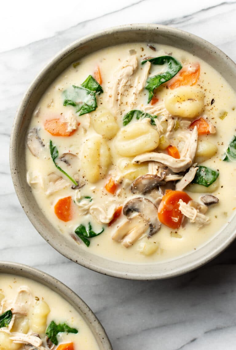 Easy Chicken Gnocchi Soup • Salt & Lavender