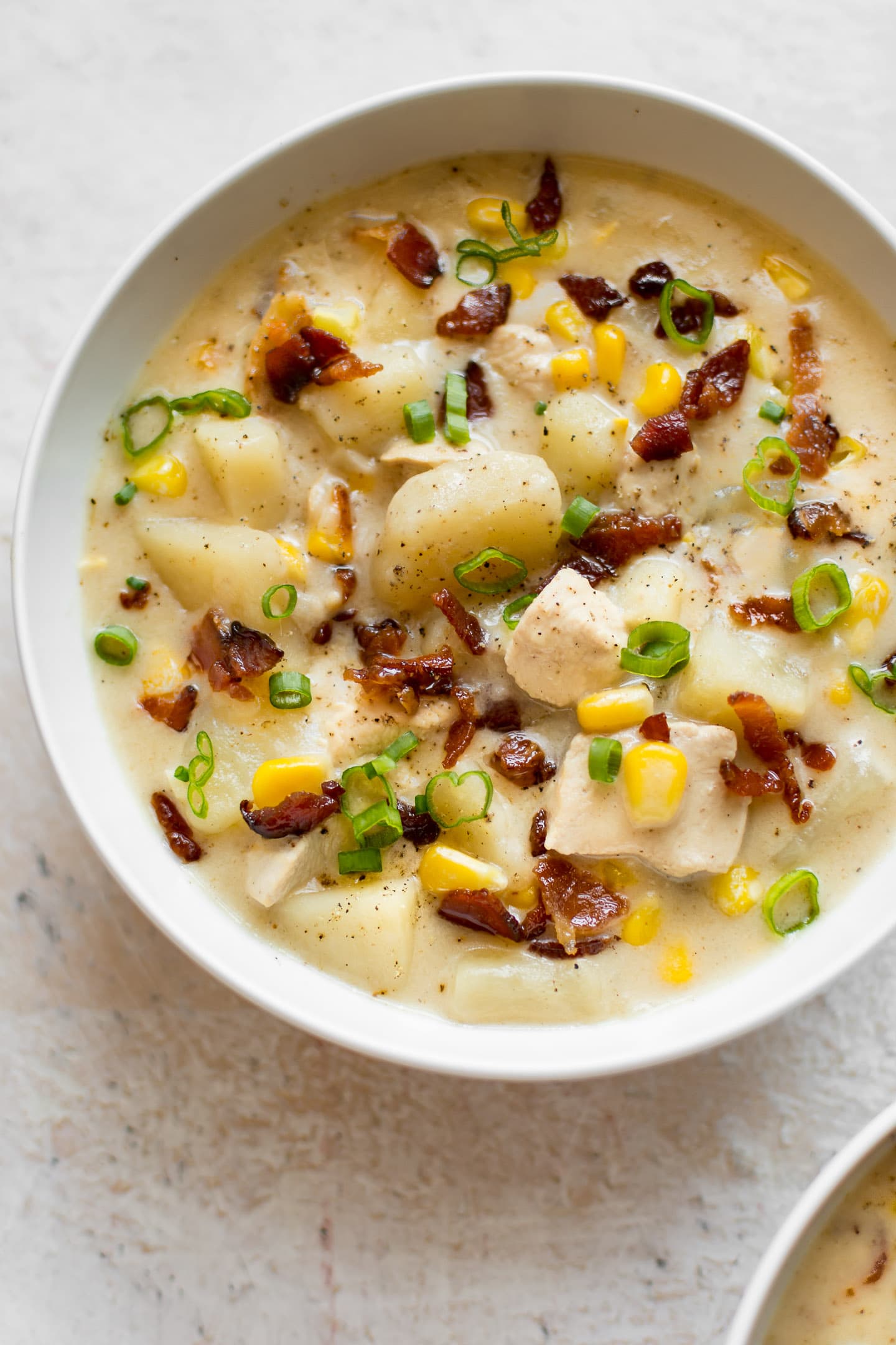 Easy Chicken and Corn Chowder • Salt & Lavender