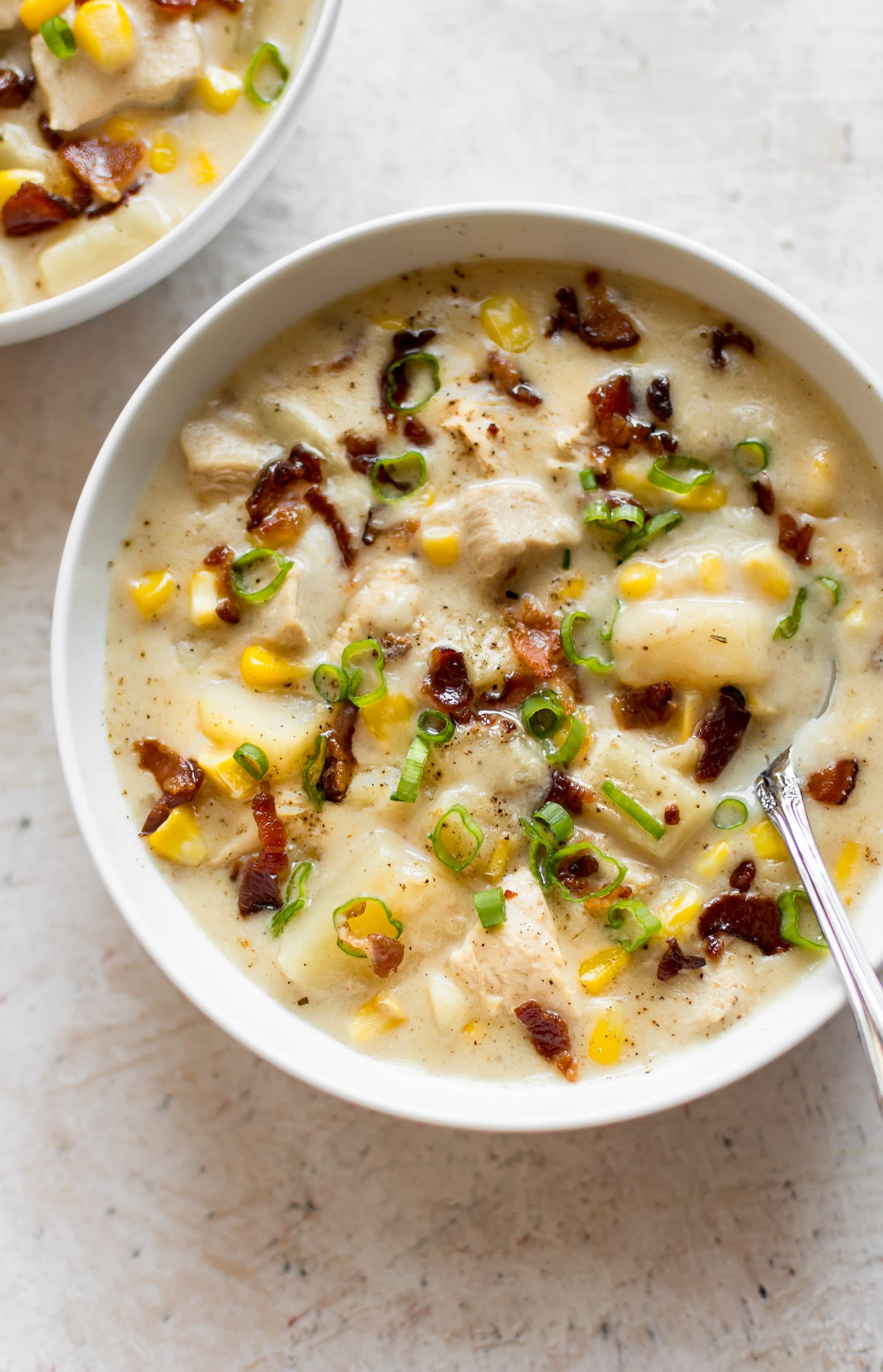 Easy Chicken and Corn Chowder • Salt & Lavender