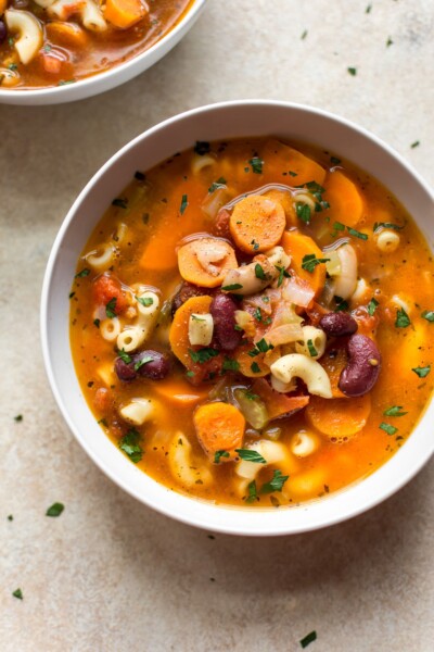 Instant Pot Pasta e Fagioli • Salt & Lavender