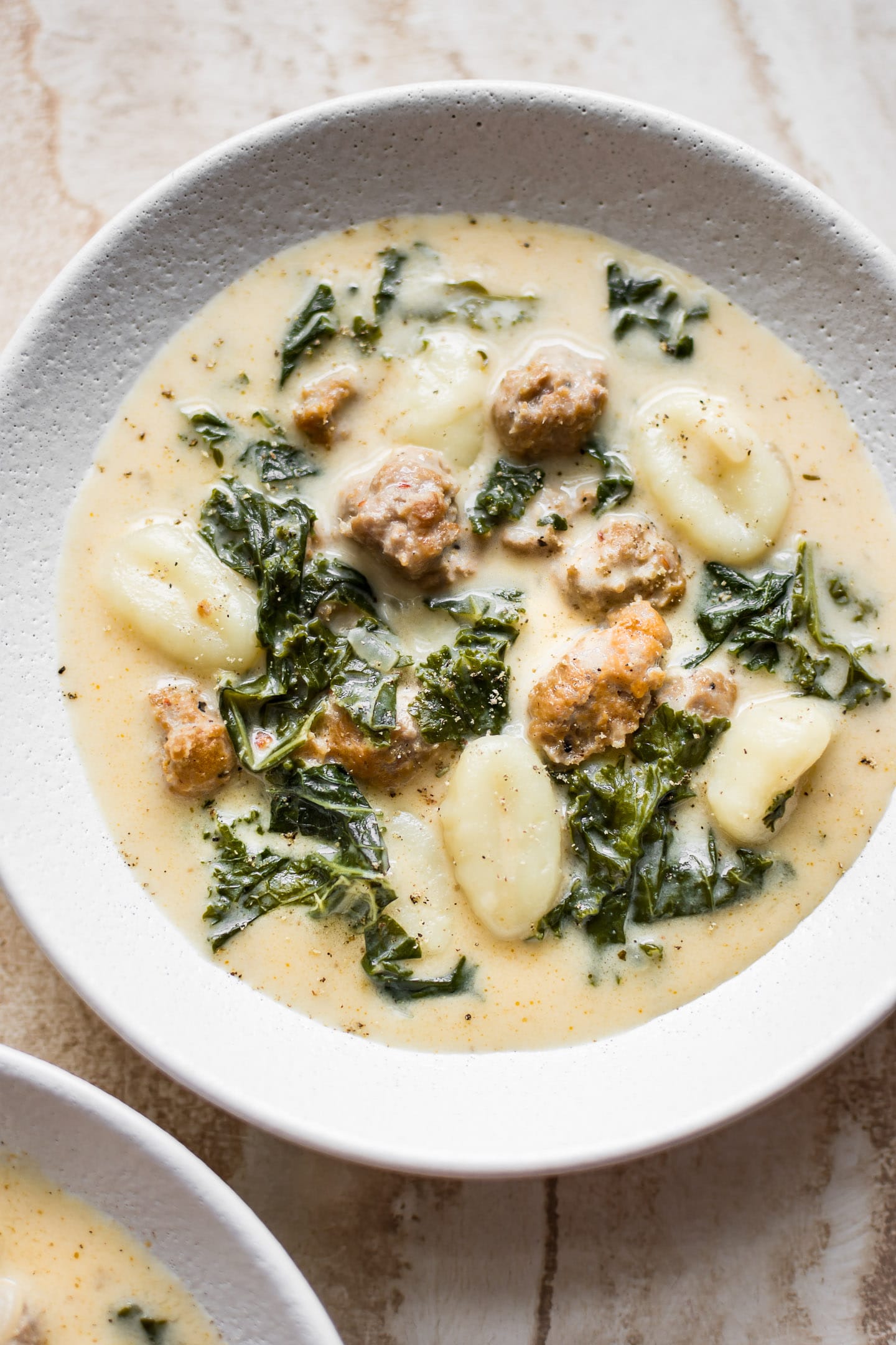 Sausage, Kale, and Gnocchi Soup • Salt & Lavender