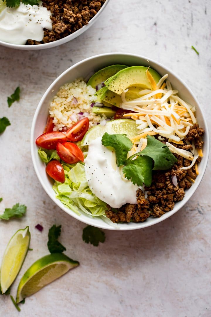 Chaffle Bowls (Low Carb Taco Bowls) • Low Carb Nomad