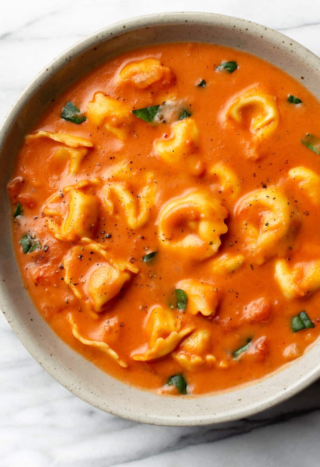 Tomato Tortellini Soup • Salt & Lavender