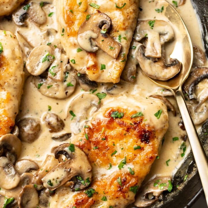 Creamy Mushroom Chicken • Salt & Lavender