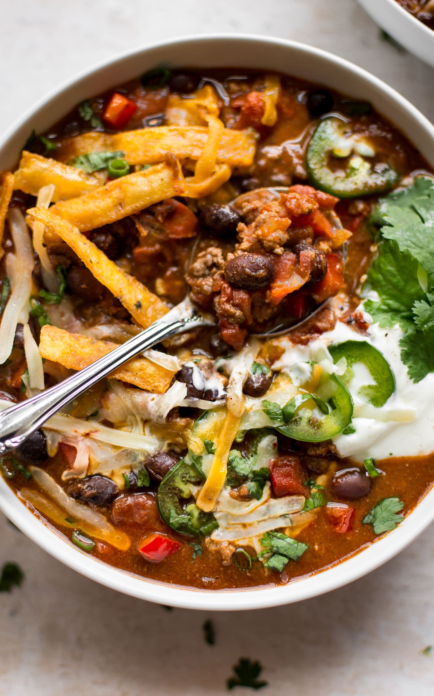 Easy Black Bean Chili • Salt & Lavender