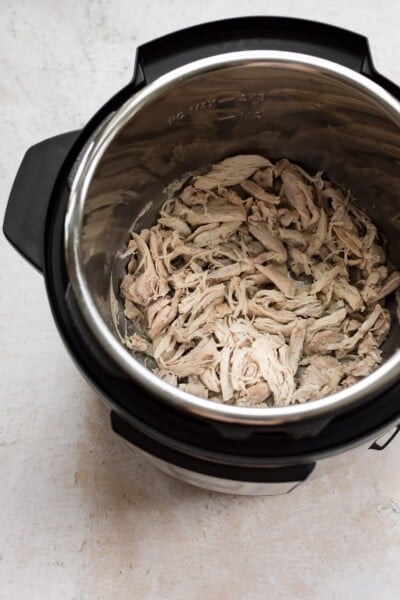 Instant Pot Shredded Chicken (Chicken Breasts and Thighs) • Salt & Lavender