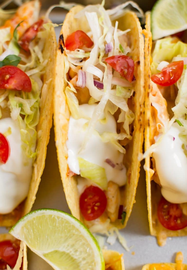 Easy Baked Chicken Tacos • Salt And Lavender