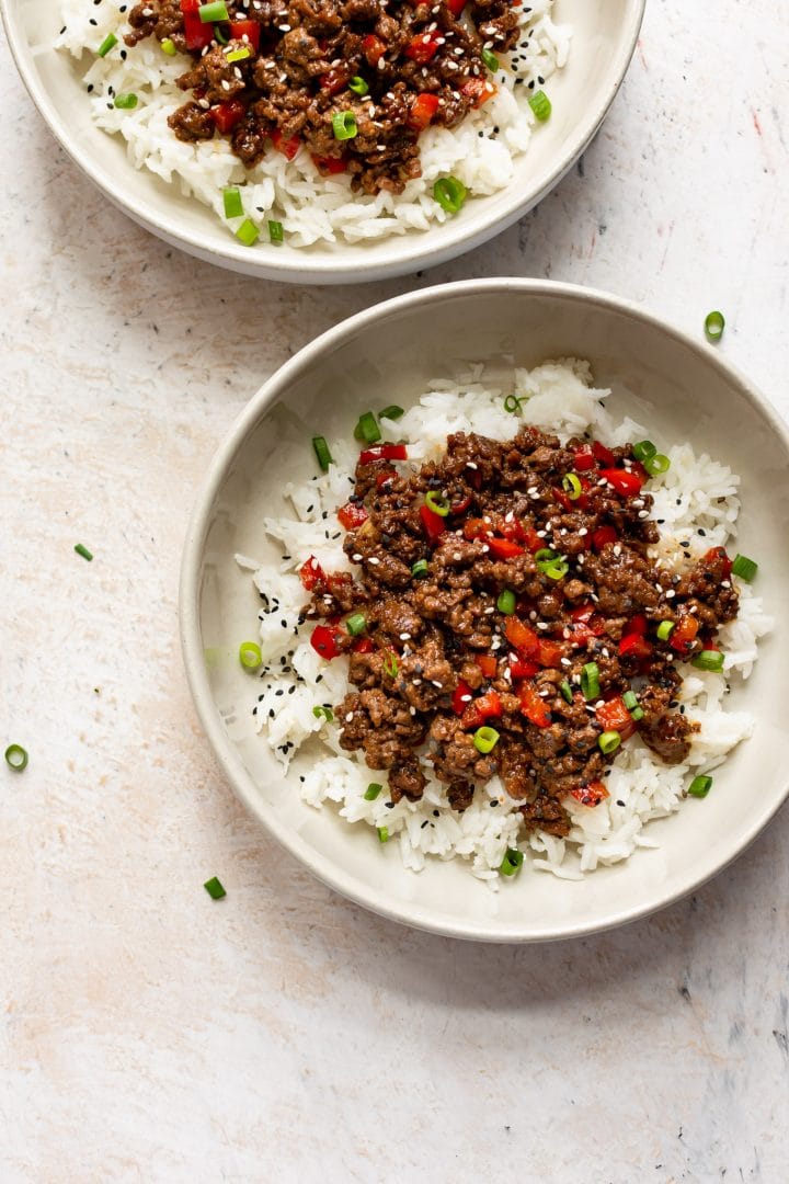 Easy Beef Bowls • Salt & Lavender