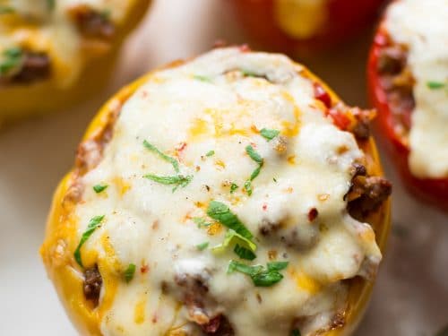 Cheesy Beef Stuffed Shells • Salt & Lavender