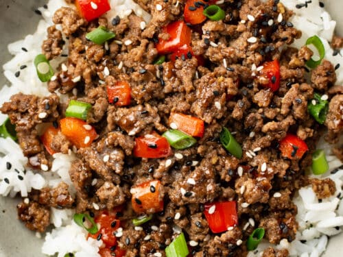 Easy Beef Bowls