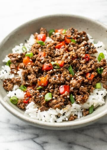 Easy Beef Bowls • Salt & Lavender