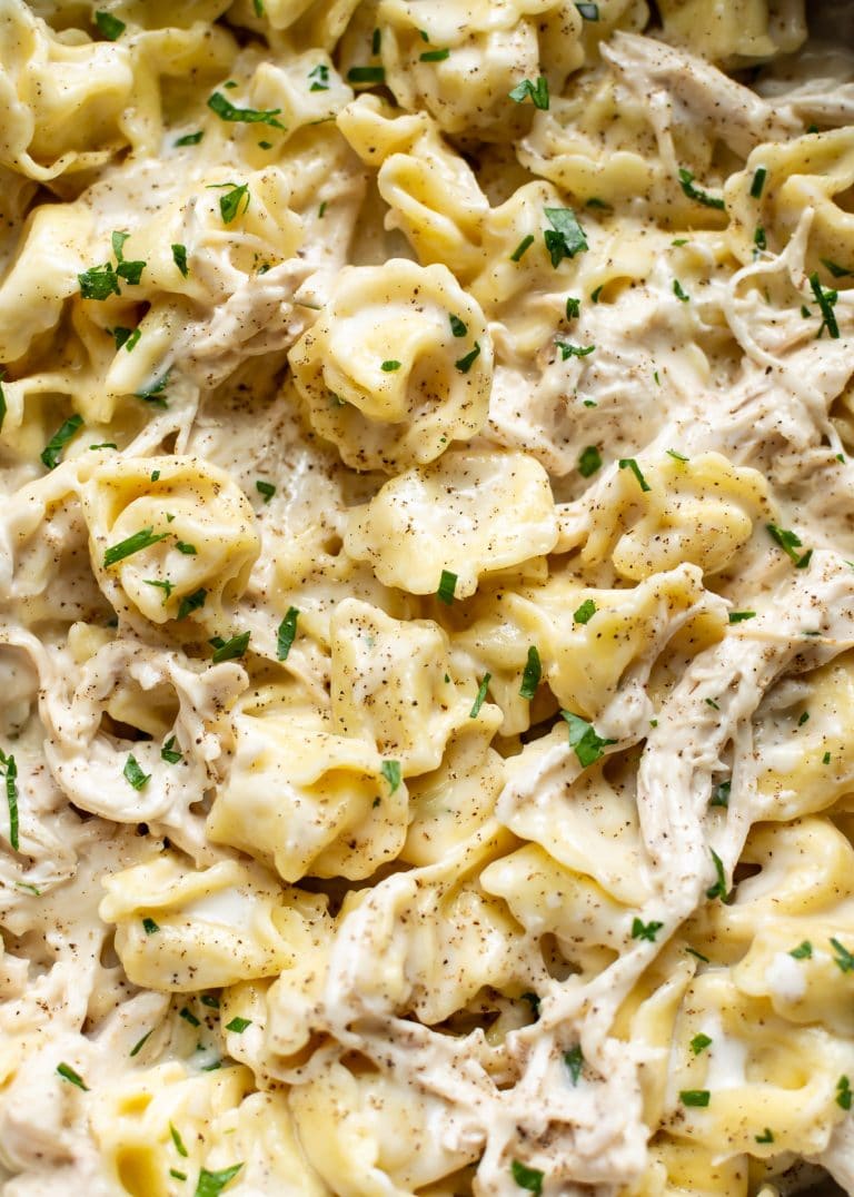 Chicken Tortellini Alfredo • Salt & Lavender