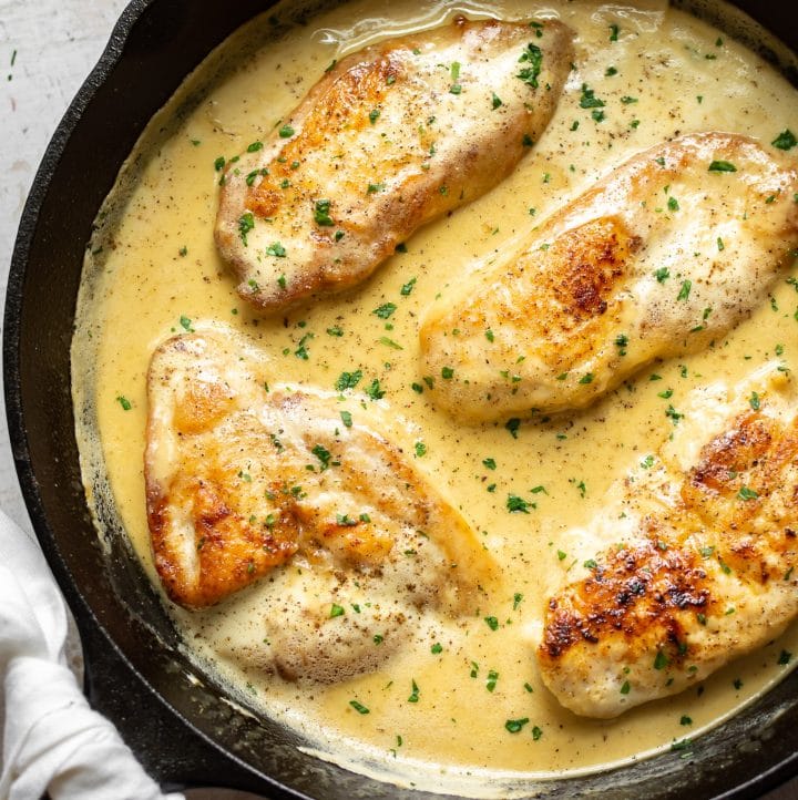 Creamy Honey Mustard Chicken • Salt & Lavender