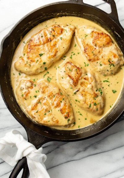 Creamy Honey Mustard Chicken • Salt & Lavender