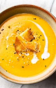 Simple Butternut Squash Soup • Salt & Lavender