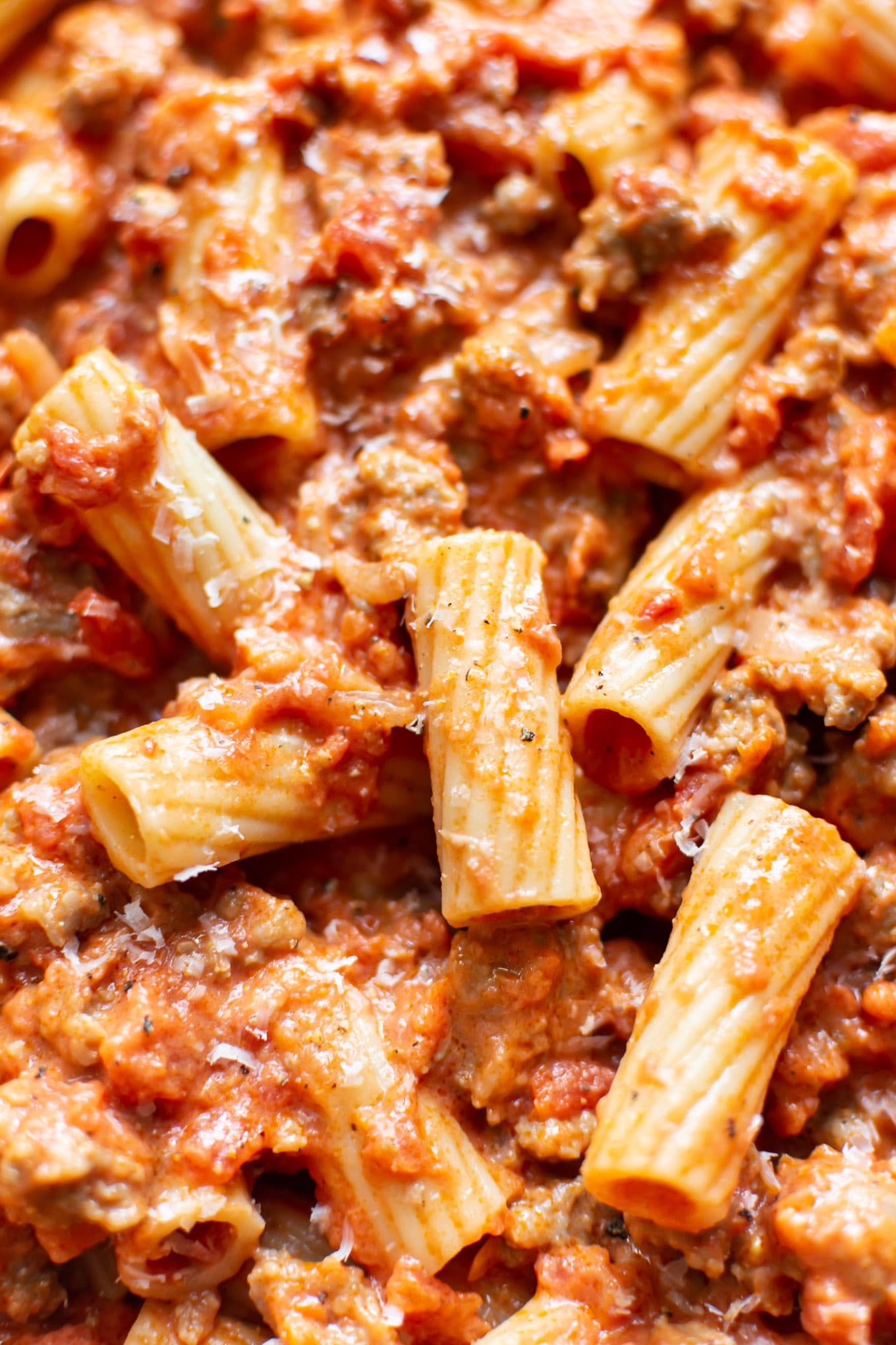 Easy Sausage Rigatoni • Salt And Lavender 