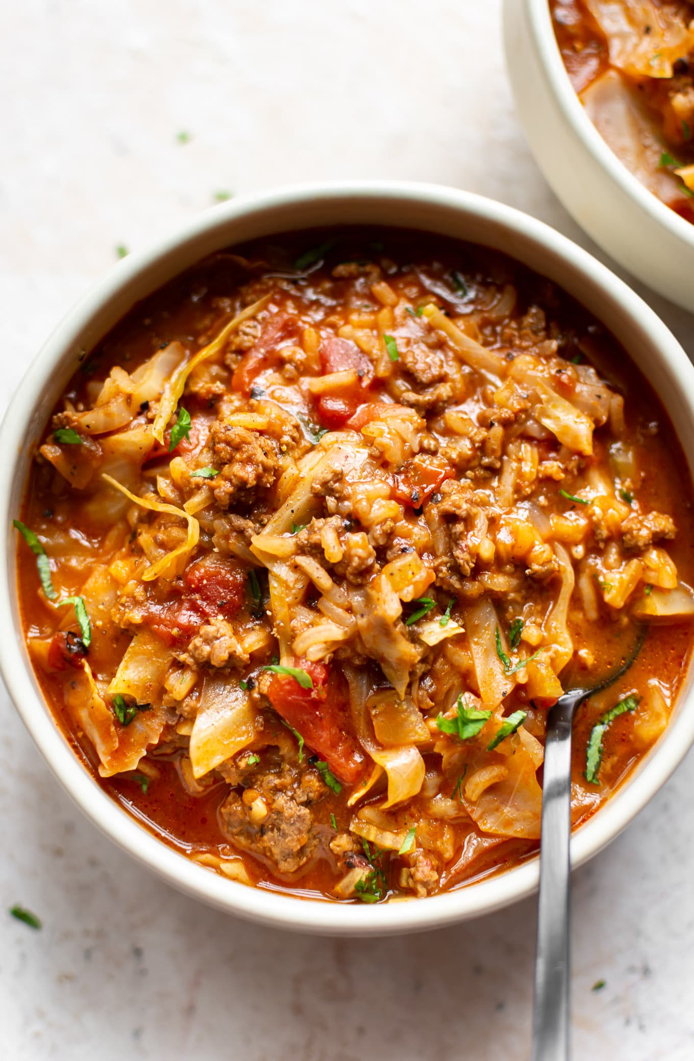 Cabbage Roll Soup • Salt & Lavender