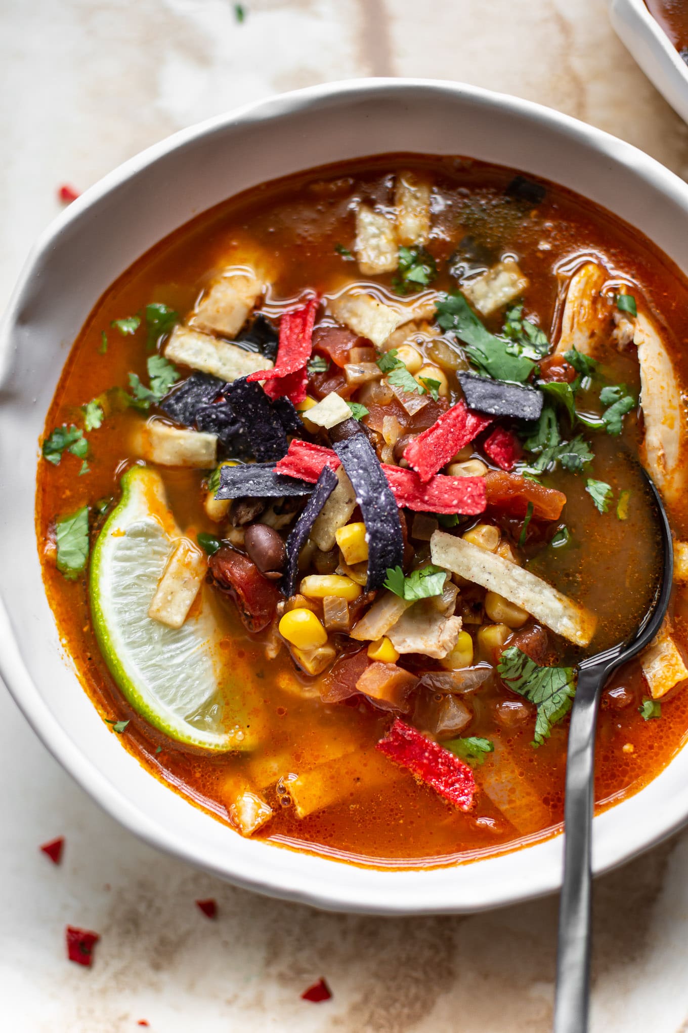 Easy Chicken Tortilla Soup Salt Lavender