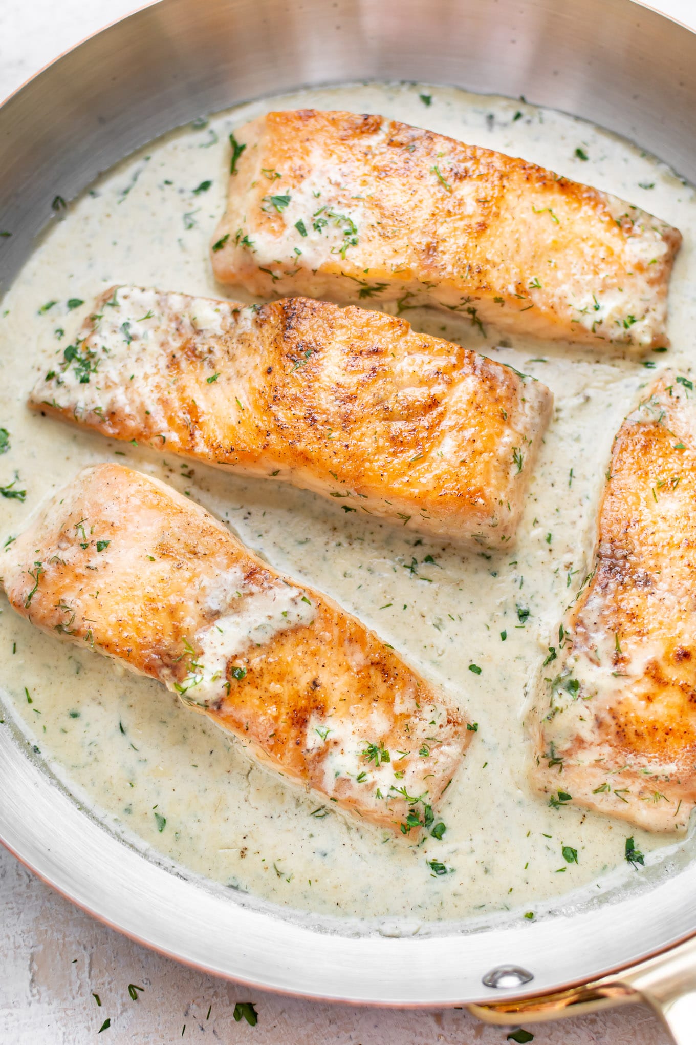 Creamy Dill Salmon • Salt & Lavender