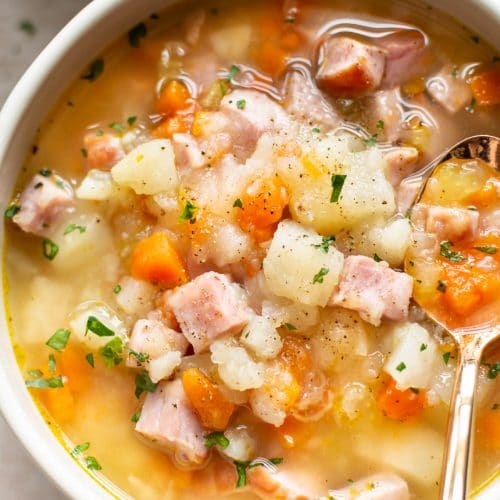 Ham and Potato Soup (Dairy-Free) • Salt & Lavender