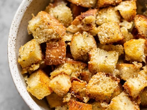 Best Homemade Croutons Recipe - Evolving Table