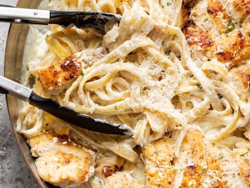 Chicken Fettuccine Alfredo • Salt & Lavender