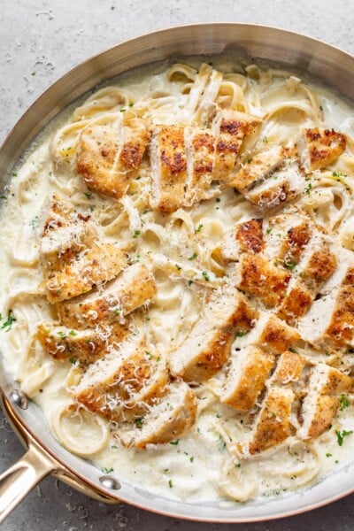 Chicken Fettuccine Alfredo • Salt & Lavender