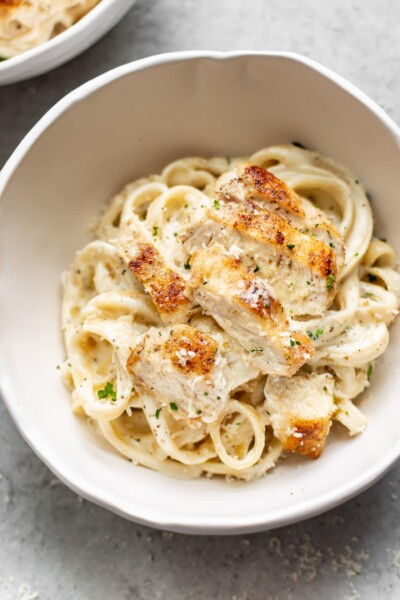 Chicken Fettuccine Alfredo • Salt & Lavender