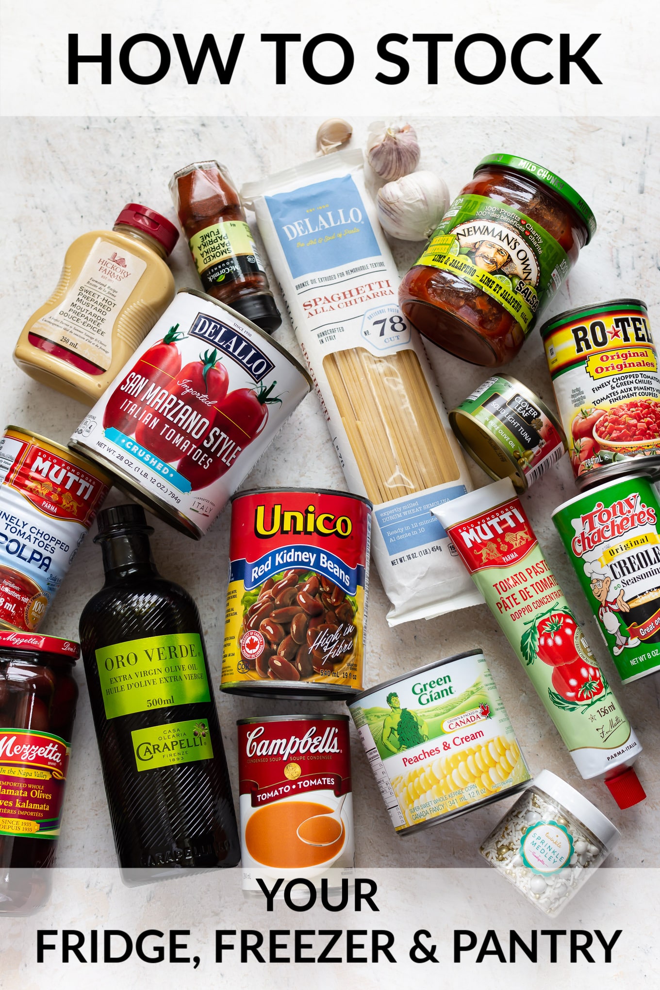 How To Stock Your Pantry With Essential Ingredients