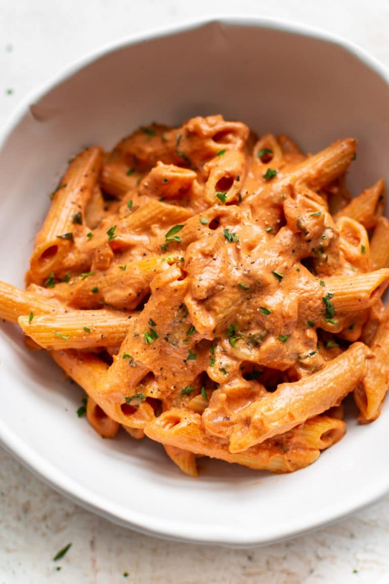 Tomato Goat Cheese Pasta • Salt & Lavender