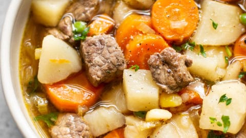 Instant Pot Hamburger Soup • Salt & Lavender