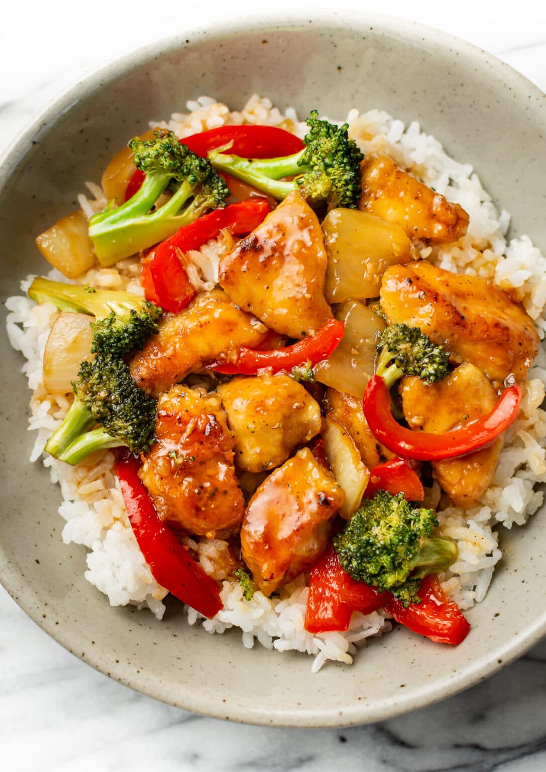 Teriyaki Chicken Stir Fry • Salt & Lavender