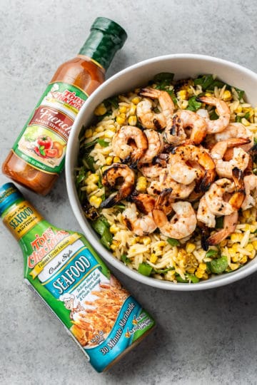 Cajun Grilled Shrimp And Orzo Salad • Salt & Lavender