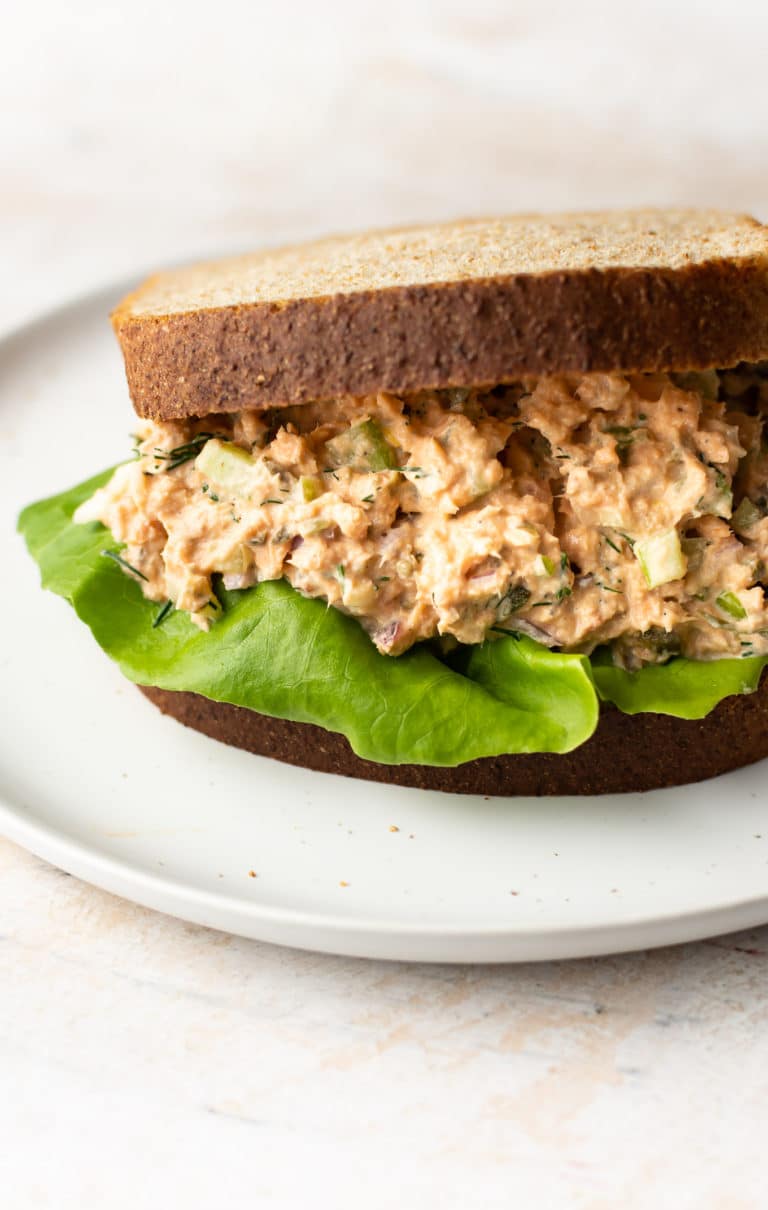 Canned Salmon Salad • Salt & Lavender