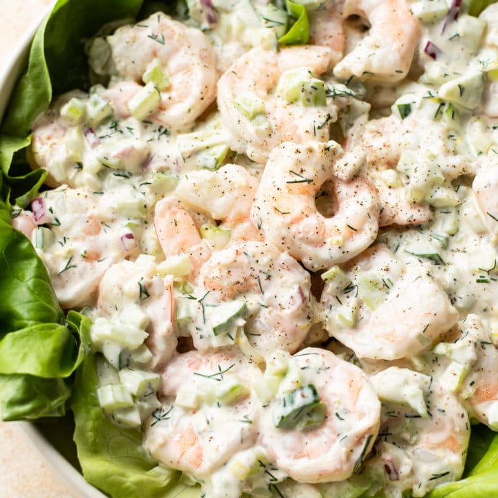 Easy Shrimp Salad • Salt & Lavender