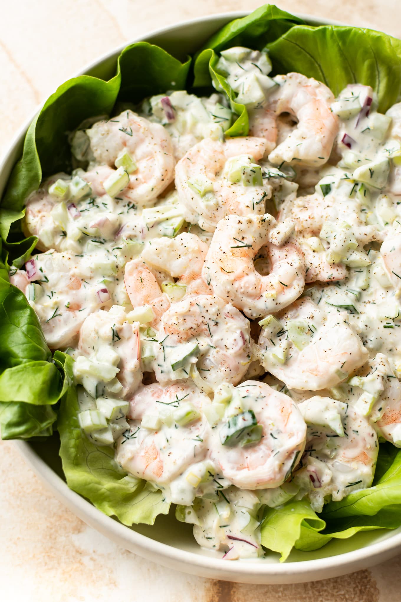 Easy Shrimp Salad Recipe Salt Lavender
