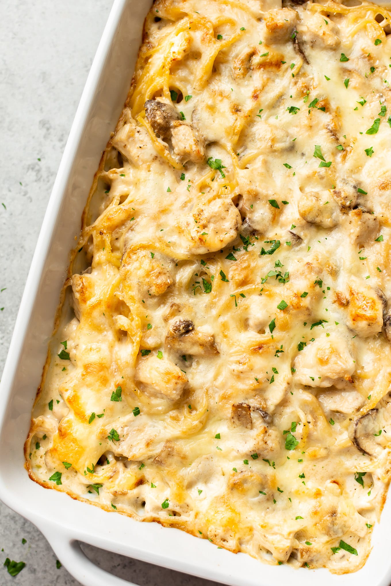 Three Cheese Chicken Tetrazzini • Salt & Lavender