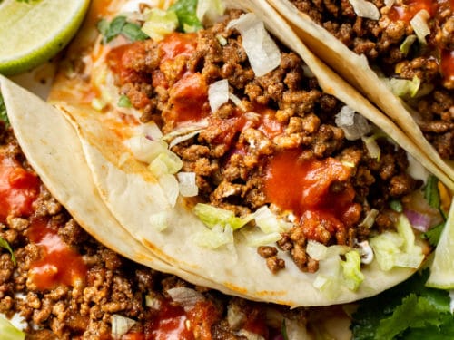 Quick & Easy recipe for Taco Ground Beef - Hip Hip Gourmet