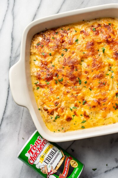 Cajun Scalloped Potatoes • Salt & Lavender