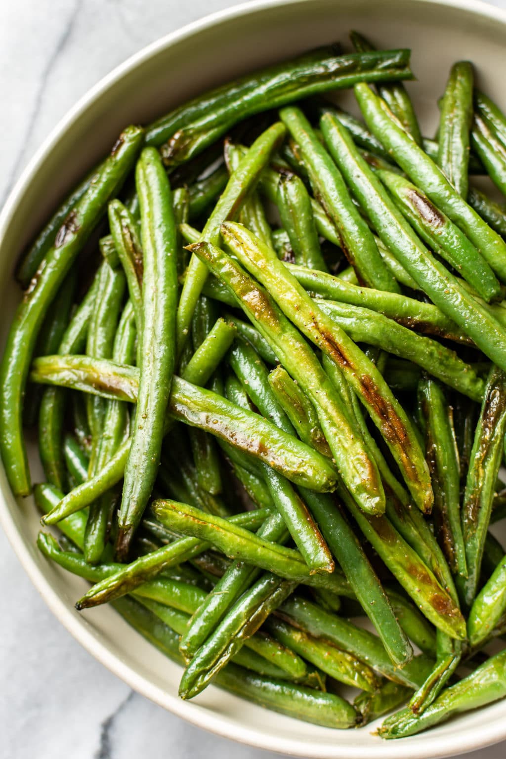 Easy Roasted Green Beans • Salt & Lavender