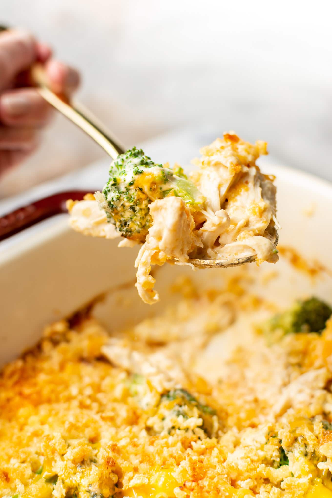 Cheesy Chicken Divan • Salt & Lavender