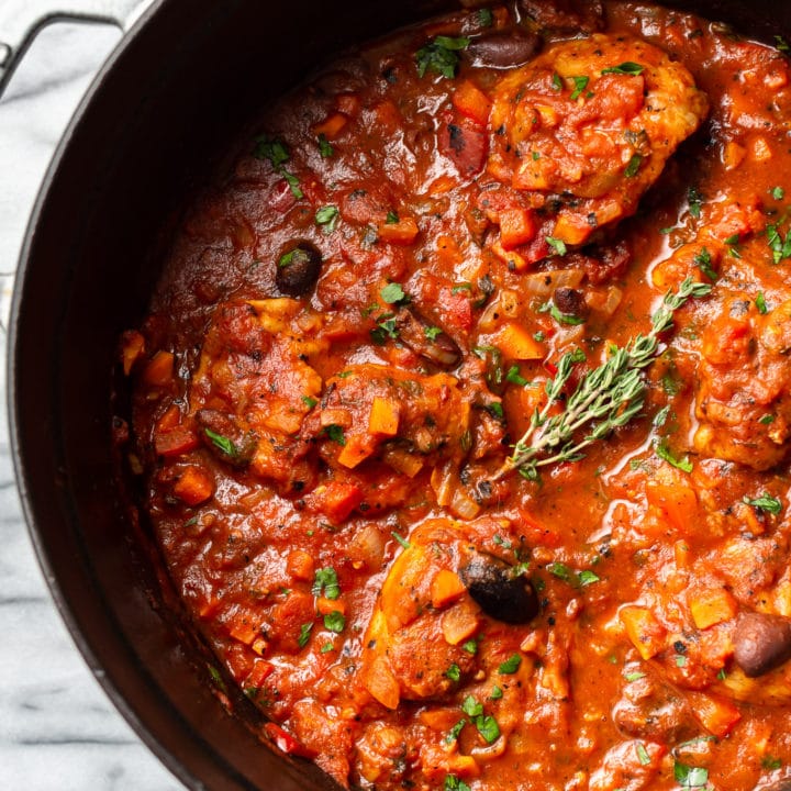 Easy Chicken Cacciatore • Salt & Lavender