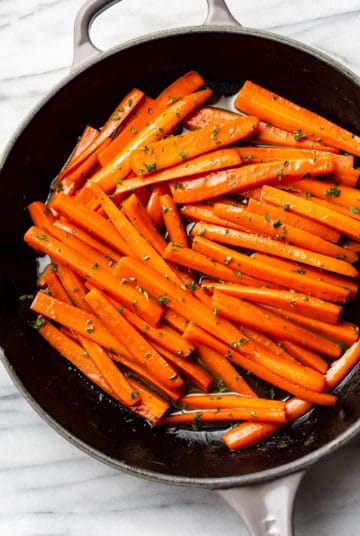 Easy Glazed Carrots • Salt & Lavender