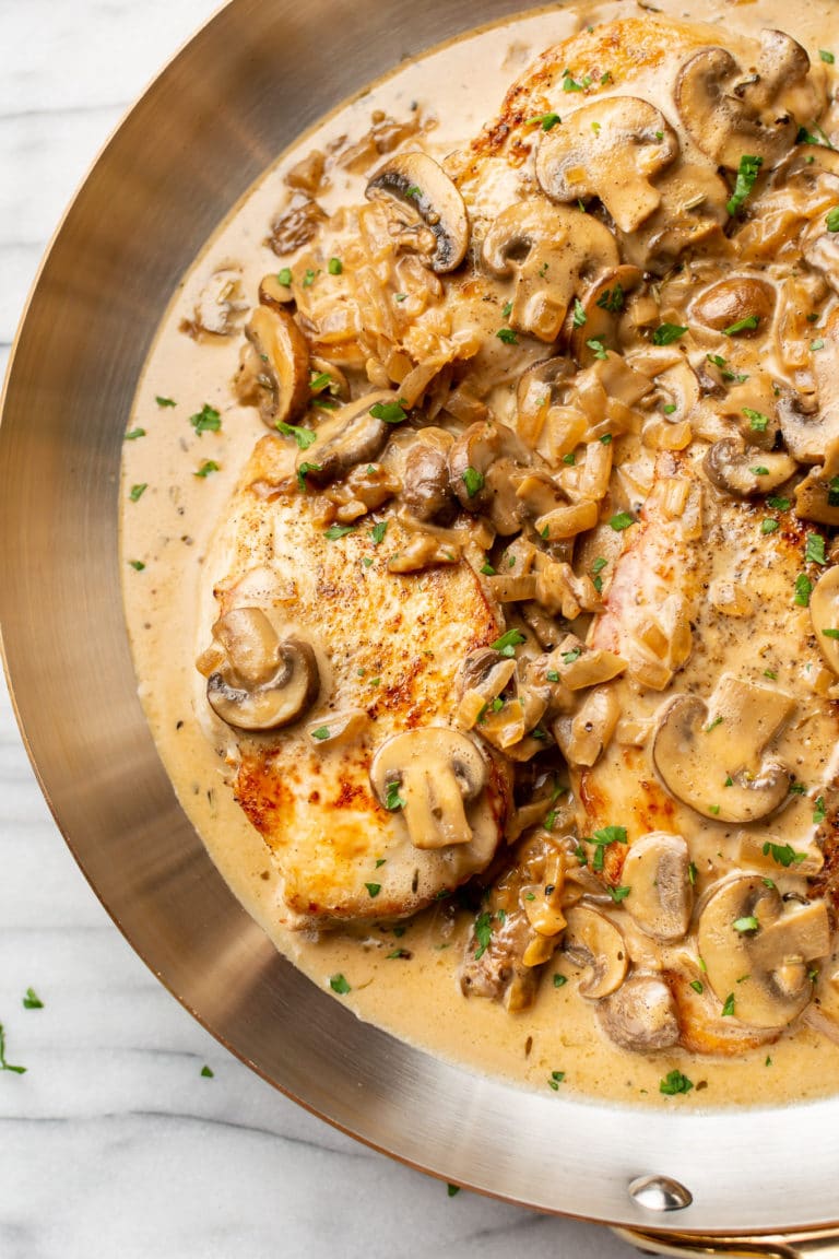 Creamy Sherry Chicken • Salt & Lavender