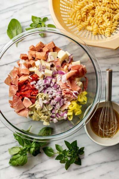 Simple Antipasto Salad • Salt & Lavender