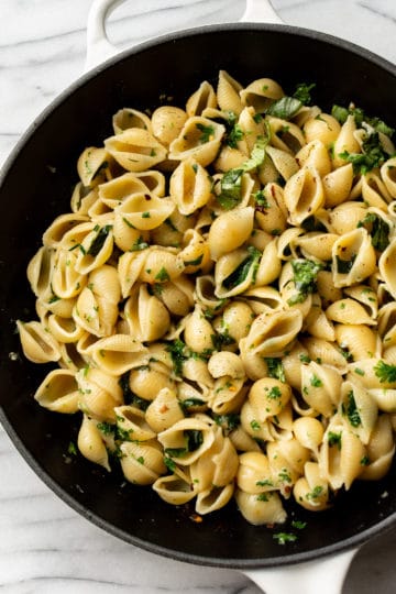 Garlic Herb Butter Pasta • Salt & Lavender