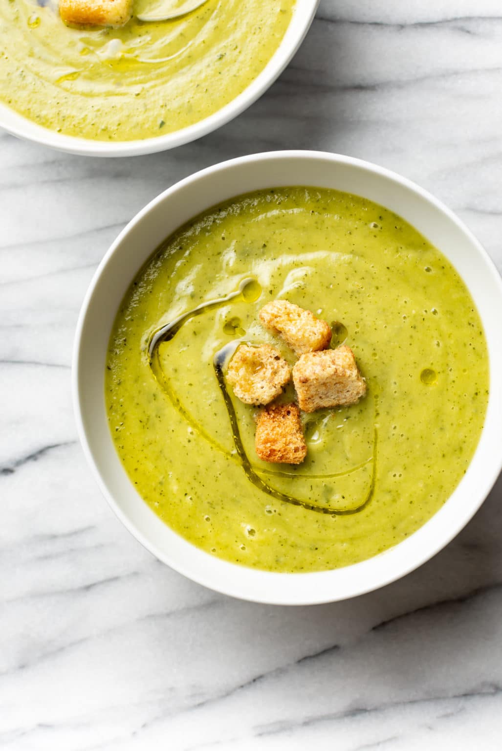 Easy Zucchini Soup • Salt & Lavender