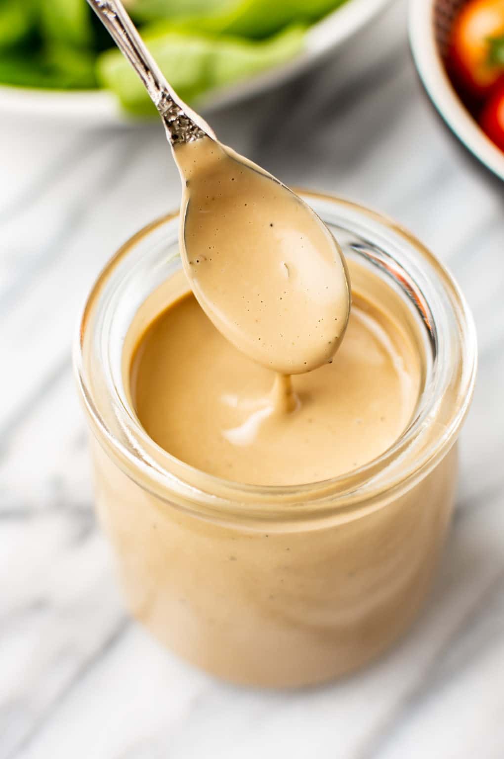 Creamy Balsamic Dressing (Easy, No Blender!) • Salt & Lavender