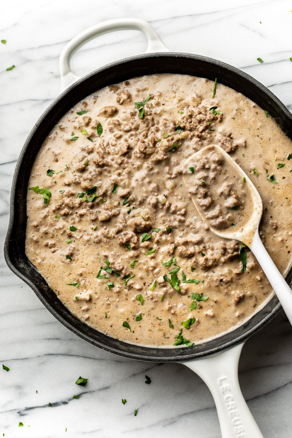 Easy Hamburger Gravy • Salt & Lavender