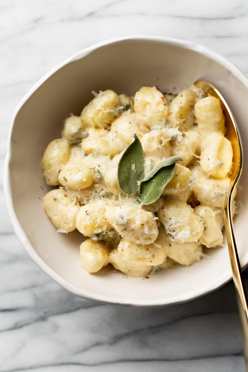 Creamy Sage Gnocchi • Salt & Lavender